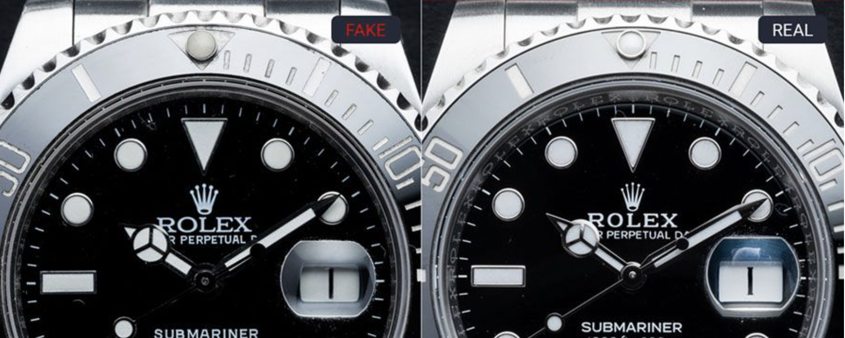 Hướng dẫn cách tự phân biệt, thẩm định thật giả đồng hồ Rolex 4 Benzel