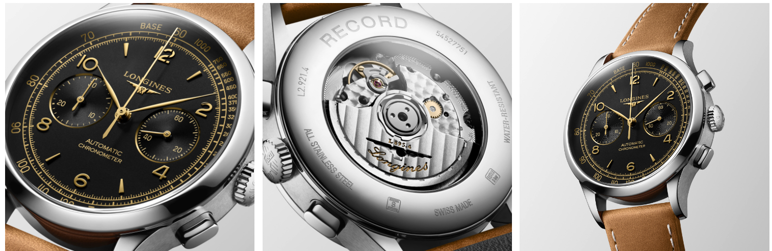 Hướng dẫn cách tự phân biệt, thẩm định thật giả đồng hồ Longines 1 Chum anh Longines Automatic chuan Chronomater