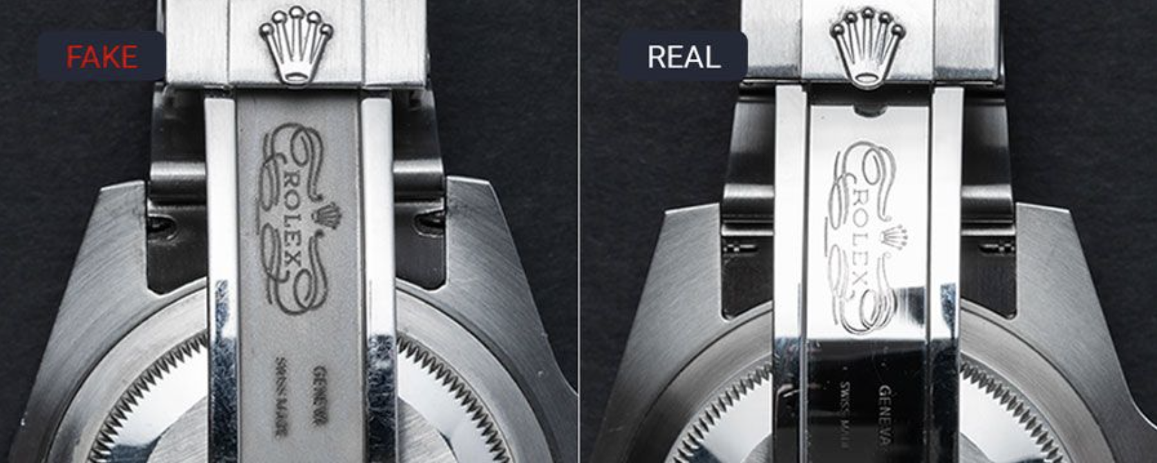 Hướng dẫn cách tự phân biệt, thẩm định thật giả đồng hồ Rolex 3 Khoa dong ho