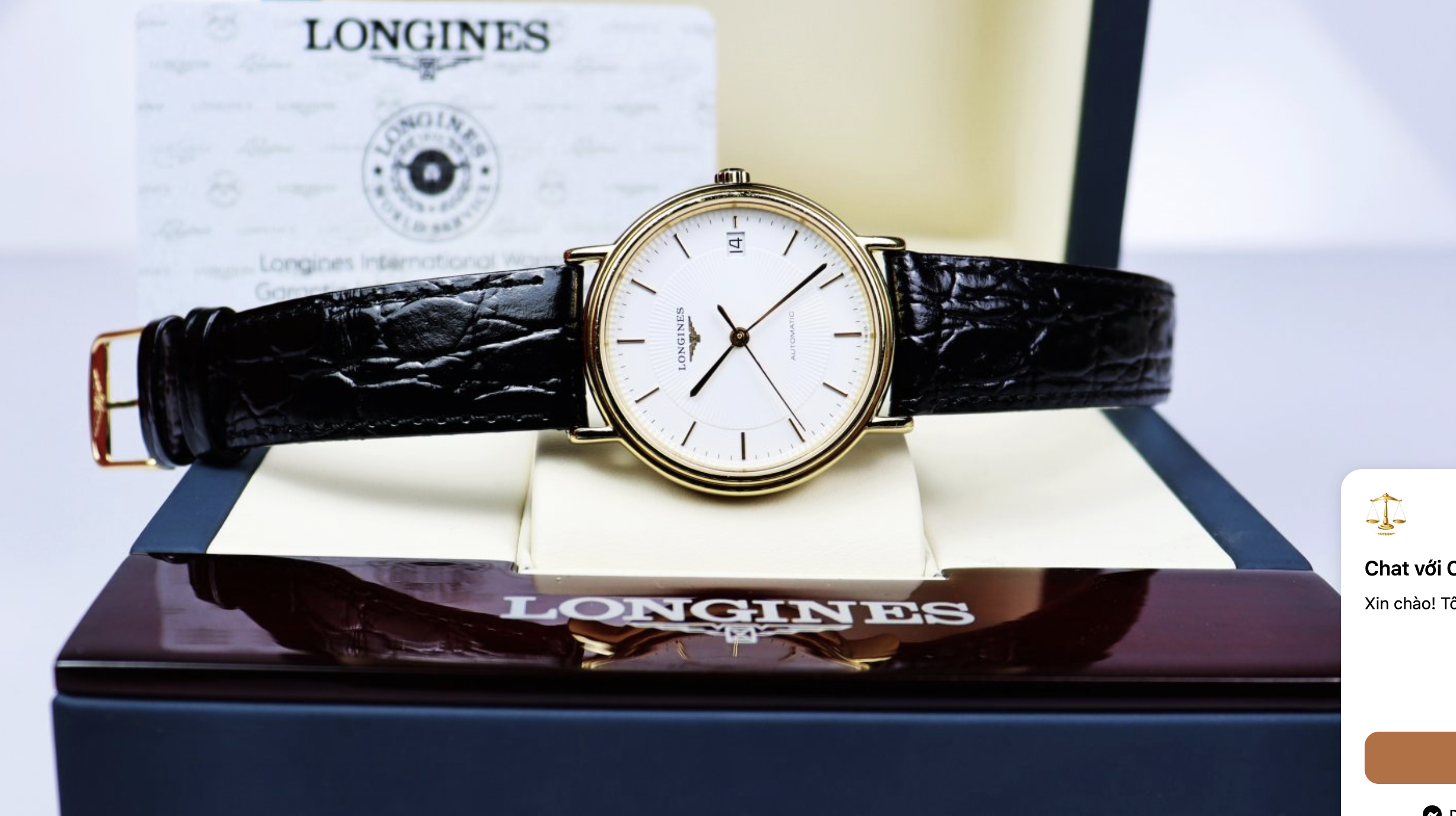 Hướng dẫn cách tự phân biệt, thẩm định thật giả đồng hồ Longines 4 Longines day du phu kien