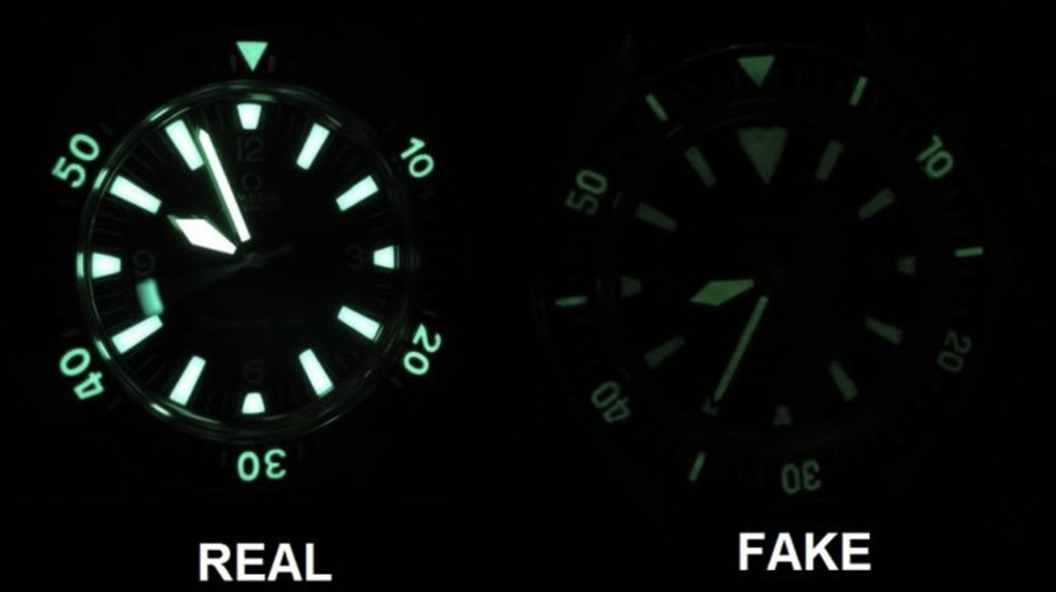 Hướng dẫn cách tự phân biệt, thẩm định thật giả đồng hồ Tissot 7 So sanh da quang Tissot